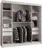 Mirjan24 Wika 200 Schwebetürenschrank mit Spiegel, Schubladen, 200x200x62cm (Wika 200)
