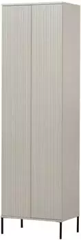 Woood New Gravure Hochschrank Kiefer, 5 Fächer, 60x42x210cm
