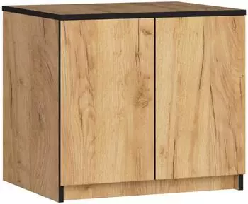 Akord Furniture Factory Star Aufsatz für Kleiderschrank, Craft-Eiche, 60x51x55cm (S60)