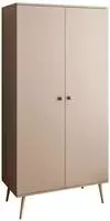 Lookway Kleiderschrank Harmony Macchiato mit 5 Ablagen