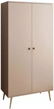 Lookway Harmony Kleiderschrank 2-türig, Holzwerkstoff, macchiato (800001751434)