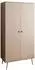 Lookway Harmony Kleiderschrank 2-türig, Holzwerkstoff, macchiato (800001751434)