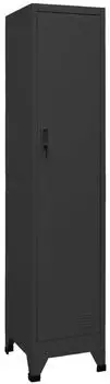 vidaXL Schließfachschrank anthrazit 38x45x180cm Stahl (339775)