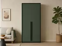 DREHT&Uuml;RENSCHRANK Giana mit 2 T&uuml;ren, 105 cm, Flaschengr&uuml;n