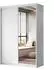 Lookway Camaro II Plus Schiebetürenschrank mit Spiegel, weiß, 150cm (800001751560)