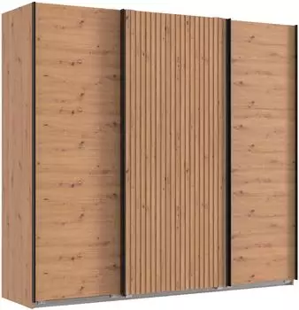 Wimex Andorra Schwebetürenschrank Artisan Eiche Nachbildung, 250x216x65cm