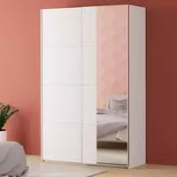 FORTE Schwebet&uuml;renschrank "Fittio. Made in Europe, 2 Schiebet&uuml;ren, modernes...