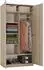 Generique Kleiderschrank Malwa SD-90 Sonoma-Eiche, 7 Fächer, 90x50x180cm (SD-90)