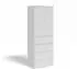 VICCO Claus Kleiderschrank 4 Schubladen, weiß, 74x191,5cm (54736)