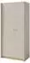 Masseno VETTA Drehtürenschrank 2-türig, beige, 90x195x52cm