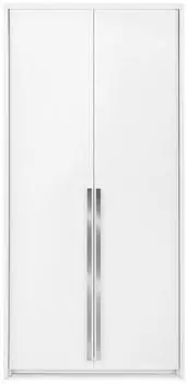 Masseno AZIR Drehtürenschrank 2-türig, weiß, 105x217x65cm