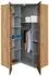 Wimex Level Eckkleiderschrank 120x120cm, Plankeneiche