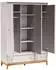 Mirjan24 Windsor W-15 Drehtürenschrank Kaschmir, 136x193x55cm (800001749562)