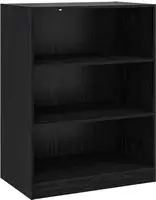 vidaXL Kleiderschrank Schwarz Eichen-Optik 77 x 48 x 102 cm