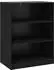 vidaXL Kleiderschrank schwarz, Eichenoptik, 77x48x102cm (8010915)