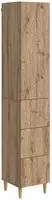 vidaXL Schrankset 2 stk. 33 x 34,5 x 90 cm Holzwerkstoff Artisan-Eiche