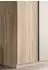 Inn.Furn Girona Drehtürenschrank 3-türig, Eiche Sonoma/Kaschmir, 130x183cm (800001443524)