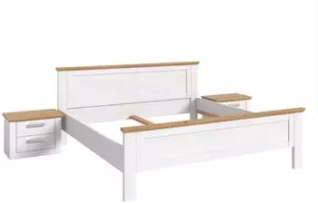 Livetastic Verona Schlafzimmer-Set 3-teilig, L&auml;rche/Eiche Artisan (001849008731)