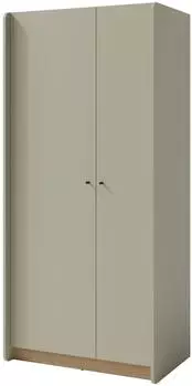 Beautysofa ALEX Dreht&uuml;renschrank 2 T&uuml;ren, Eukalyptus, 90x195x52cm (800001134177)