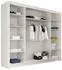 Mirjan24 Aston III Kleiderschrank mit Schiebetüren und Spiegel, 250x215x58cm, Sonoma Eiche (800000554065)