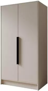 Masseno BERON Dreht&uuml;renschrank 2-t&uuml;rig, kaschmir, 102x200x51cm (800001865165)