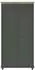 OXM Martin Kleiderschrank 2 Türen, grün und Holzoptik, 108,1x216,1x61,7cm