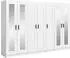 xonox.home Visby 2 Kleiderschrank, 3-teilig, weiß (280x194x56cm)