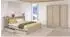 Parisot Escale 24 Schlafzimmer-Set mit Stauraumbett 160x200cm, Japanische Eiche