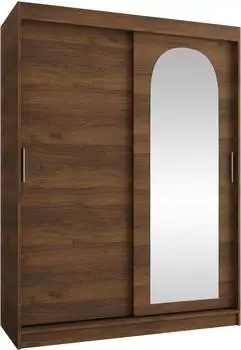 Mirjan24 Selfie 150 Schwebet&uuml;renschrank Nuss Warmia, 150x200x62cm (800001792995)