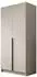 Lookway Aurel Kaschmir 2D Kippschrank, schwarze Griffe, 100x210x57cm (800001753328)