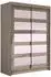 Mirjan24 Miami IV Schiebetürenschrank mit Spiegel, trüffeleiche, 120x200x58cm (800000554150)