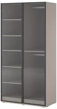 Masseno Atelio Dreht&uuml;renschrank 2-t&uuml;rig, 101x200x51cm, Kaschmir (800001865159)