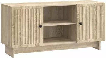 vidaXL TV-Schrank Holzwerkstoff, modernes Unterhaltungsm&ouml;bel