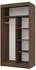 Mirjan24 Infinity III Schiebetürenschrank 100x200x58cm, nussbaum (Infinity III 100)