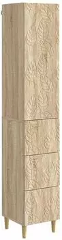 vidaXL Schrankset 2-tlg. Sonoma-Eiche 33x34,5x90cm (3416729)