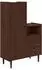vidaXL Schrank Bilbao karamell 100x45x160cm