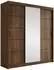 Mirjan24 Infinity III Schiebetürenschrank 200x200x58cm, Nussbaum