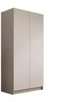 Lookway Kleiderschrank Aurel 2D Kaschmir