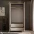 Lookway Aurel Kippschrank 2D, Kaschmir, 100x210x57cm (800001754040)