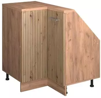 VICCO Rion Dachschr&auml;genschrank Eckschrank Artisan-Eiche 75,6x83,8x46cm (58617)