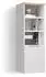 Livinity Piave Universalschrank weiß/Sonoma, 1 Tür (58784)
