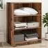 vidaXL Kleiderschrank Altholz-Optik 77x48x102cm (8010913)