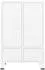 vidaXL Kleiderschrank Industrie-Stil weiß 67x35x107cm Stahl (339611)