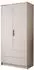 Lookway Aurora Kaschmir 2D2S Drehtürenschrank mit Schubladen, 100x210x57cm (800001752459)