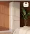 mokebo Robe Kleiderschrank Kaschmir Push-to-Open, 47x197x58cm (800001827585)