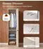 mokebo Robe Kleiderschrank Kaschmir Push-to-Open, 47x197x58cm (800001827585)