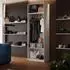 VICCO Elmo Kleiderschrank 2er-Set, weiß, 80x50cm (61347)