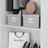 VICCO Elmo Kleiderschrank 2er-Set, weiß, 80x50cm (61347)