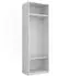 VICCO Elmo Kleiderschrank 2er-Set, weiß, 80x50cm (61347)