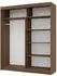 Mirjan24 Infinity II Schiebetürenschrank 180x200x58cm, nussbaum (Infinity II 180)